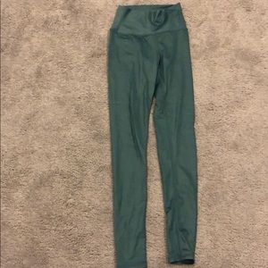 Turquoise Alo leggings